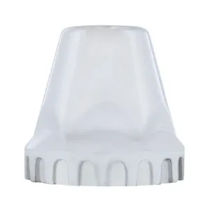 33mm X 2" Chrome Plastic "Low Rider" Nut Cover - Thread-On (Bulk) — 2