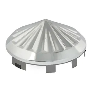 10753 Universal Front Hub Cap in Pinwheel Design