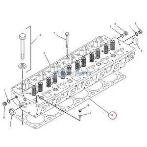 Cylinder Head Gasket 1077832 for Caterpillar Engine 3116 Excavator CAT M318 M320 M325B 320B 322B 325B — 2
