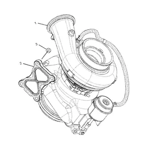 Turbo GTA4502BS 247-2965 10R-7290 for Caterpillar CAT C11 C13 Engine 966H CX31-C13I TH35-C13I TH35-C11I — 5