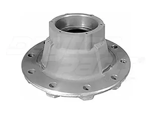 Dayton Parts 11-0658A Trailer Hub Drum - P Spindle Outboard Stud Pilot 10 Hole Screw-In Cap
