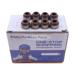 8 Pcs Exhaust Valve Stem Seal 11-8934 11-8935 for Thermo King Engine TK482 TK486 Transport Refrigeration SB-110 SB-300 SB-III