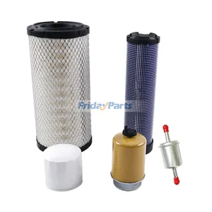 Filter Kit for Caterpillar CAT Engine C3.4 Loader 236 236B 242B3 242D 246C 246D 248 252B 252B3 256C 262C 262C2 262D 268B 272C 272D