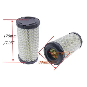 Air Filter Replaces 11013-1263 & 11013-1290 for 2007 & Prior Kawasaki Mule 2510 3000 3010 2009-2010 4000/4010 — 2