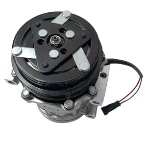 7H15SHD A/C Compressor 87802912 for New Holland Tractor T6050 TS125A T6060 T6070 T6080 T6010 T6020 T6030 TS135A T6040 TS100A — 6