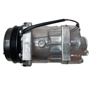 7H15SHD A/C Compressor 87802912 for CASE Tractor PUMA 115 125 140 155 MAXXUM 125 100 110 120 130 115 140 MXU100 MXU110 MXU115 MXU125 — 4