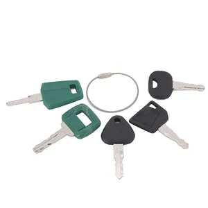 5 Pcs Key for Volvo Clark CASE John Deere Massey Ferguson Bobcat New Holland Heavy Equipment — 3