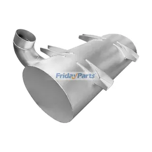 Muffler VOE 11110463 for Volvo Wheel Loader L150E L150F L180E L180F L220E L220F