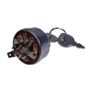 Ignition Switch With 2 Keys 111215 103991 for Toro 308-8 416-8 257-H LT-832 LT-1100 Wheel Horse A-81 A-90 B-85 B-115 B-165 C-120 C-160 E-81 208-3 211-3 Tractor — 6