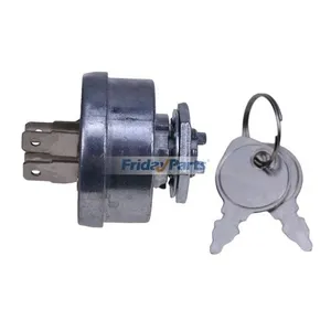 Ignition Switch With 2 Keys 111215 103991 for Toro 308-8 416-8 257-H LT-832 LT-1100 Wheel Horse A-81 A-90 B-85 B-115 B-165 C-120 C-160 E-81 208-3 211-3 Tractor — 3