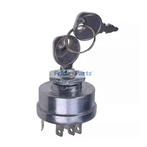 Ignition Switch With 2 Keys 111215 103991 for Toro 308-8 416-8 257-H LT-832 LT-1100 Wheel Horse A-81 A-90 B-85 B-115 B-165 C-120 C-160 E-81 208-3 211-3 Tractor