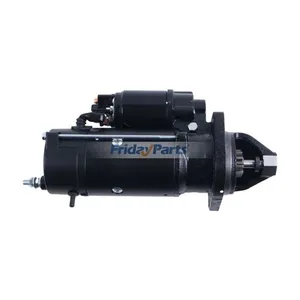 24V 10T Starter Motor T410862 357-5205 for Perkins 1104D-E44TA 1106D-E66TA Caterpillar CAT 3054C C4.4 C7.1 Engine — 6