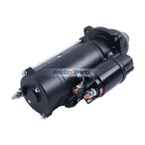 24V 10T Starter Motor T410862 357-5205 for Perkins 1104D-E44TA 1106D-E66TA Caterpillar CAT 3054C C4.4 C7.1 Engine — 4