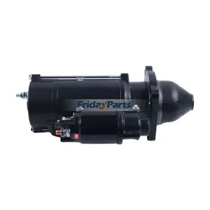 24V 10T Starter Motor T410862 357-5205 for Perkins 1104D-E44TA 1106D-E66TA Caterpillar CAT 3054C C4.4 C7.1 Engine — 3