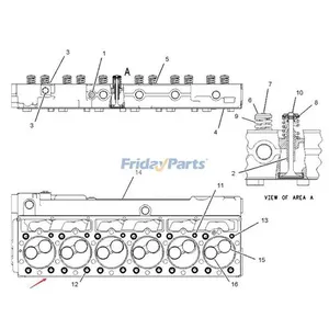 Cylinder Head Gasket 1118015 for Caterpillar Engine 3306 3306B Excavator CAT 235B 330 350 W330B — 2