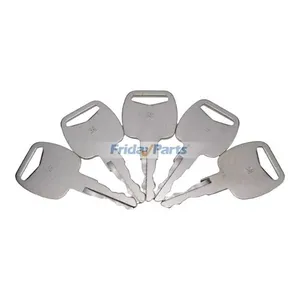 10 Pieces Ignition Key 8035807 701/45501 85804675 5050650256 11306919 for SkyTrak JCB CASE New Holland Volvo Bobcat Loader Telehandler Excavator — 2