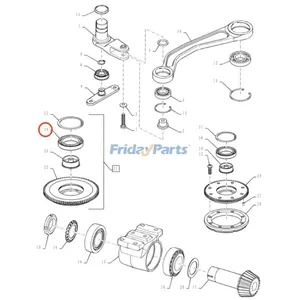 Ball Bearing 84312836 87588896 for New Holland Tractor T6.140 T6.175 T7.170 T7.225 5610 7740 7810 8830 — 2