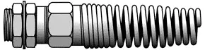 Haldex 11900 Reuseable Hose Fitting — 2