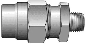 Haldex 11903 Reuseable Hose Fitting — 2