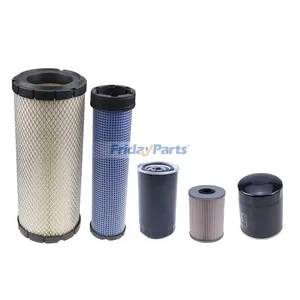 Filter Kit 119160-12571 129A00-55800 129150-35152 for Kato Excavator HD85V5