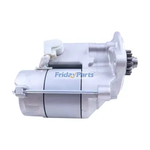12V 15T Starter Motor 119209-77010 for Yanmar Engine 3TN78 4TNB2 366 374 388 395 2T80 2T80UJ 2TN66E 3T80 — 5