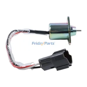 12V Fuel Shutdown Shut Off Solenoid 119233-77932 for Yanmar Engine 3TNE84 3TNE88… — 5