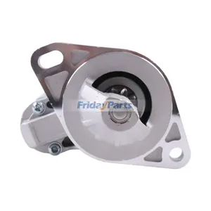 12V 9T Starter Motor 119626-77011 for Yanmar Engine 2T75U-N 3TNV70 3TN72 3TN75 — 5