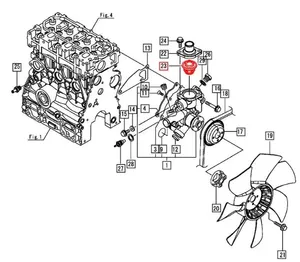 Mahindra Thermostat 71C 11971749800 11971749800- – eMax 20S HST OS — 4