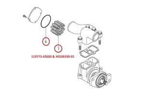 119773-42640 Impeller Box Kit (6LP) — 2
