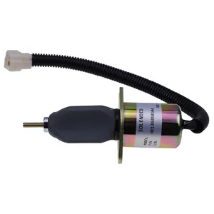 Fuel Shut Off Solenoid 119807-77800 for Yanmar Engine 4TNE94 4TNE98