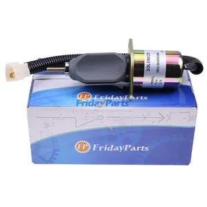 Fuel Shut Off Solenoid 119807-77800 for Yanmar Engine 4TNE94 4TNE98