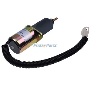 Fuel Shut Off Solenoid 119807-77800 for Yanmar Engine 4TNE94 4TNE98 — 4