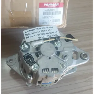 YANMAR 119836-77201 11983677201… ALTERNATOR LR140-721B LR140721B… - GENUINE MADE IN JAPAN — 2