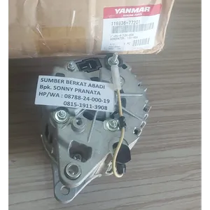 YANMAR 119836-77201 11983677201… ALTERNATOR LR140-721B LR140721B… - GENUINE MADE IN JAPAN — 4