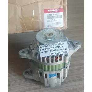 YANMAR 119836-77201 11983677201… ALTERNATOR LR140-721B LR140721B… - GENUINE MADE IN JAPAN — 5