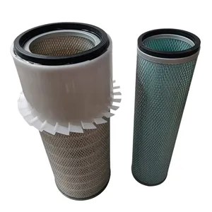 For Hyundai R140LC-7 R140W-7 R160LC-7 R170W-7 R180LC-7 R200W-3 R200W-7 Air filter Element 11EM-21041 and 11EM-21051