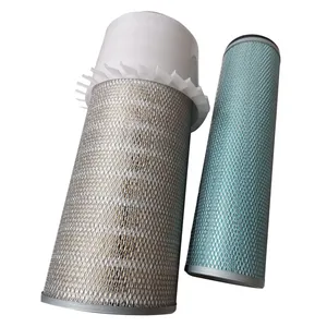 For Hyundai R140LC-7 R140W-7 R160LC-7 R170W-7 R180LC-7 R200W-3 R200W-7 Air filter Element 11EM-21041 and 11EM-21051 — 2