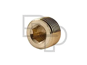 Dayton Parts 12-12008 Countersunk Hex Plug - 1/2 In.