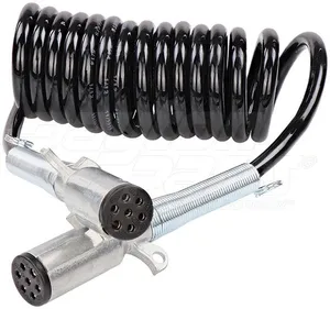 Dayton Parts 12-3310S Electric 7 Way Cable - 15 Ft.