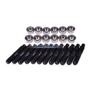 12 Pieces Exhaust Manifold Stud & Nut Kit for Cummins Engine 4BT 6BT… Dodge