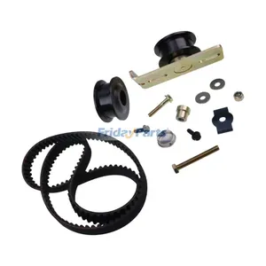 Pulley and Idler Kit with Belt 126-0316 120-3335 for Exmark Commercial 30 Toro TimeMaster Mower — 4