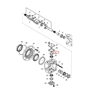 Oil Seal AL110924 for John Deere 310SK 310J 315SK 710K — 2