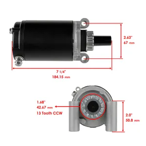 Starter for Kohler 1209804 1209808 1209813 1209815 1209815S 1209820 1209822 New Holland K0H1209822 K0H1209822S — 2
