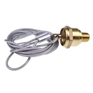 5 Air Tank Drain Valve 159cm 12105 TR12105 N3613AD for Haldex 1/4" NPT Air Brake Reservoir Compressor Semi Truck — 2
