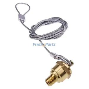 5 Air Tank Drain Valve 159cm 12105 TR12105 N3613AD for Haldex 1/4" NPT Air Brake Reservoir Compressor Semi Truck — 6