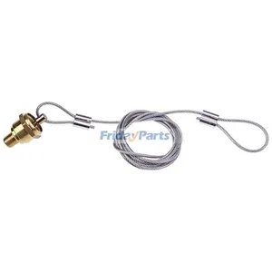 5 Air Tank Drain Valve 159cm 12105 TR12105 N3613AD for Haldex 1/4" NPT Air Brake Reservoir Compressor Semi Truck — 5