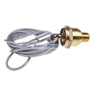 5 Air Tank Drain Valve 159cm 12105 TR12105 N3613AD for Haldex 1/4" NPT Air Brake Reservoir Compressor Semi Truck — 2