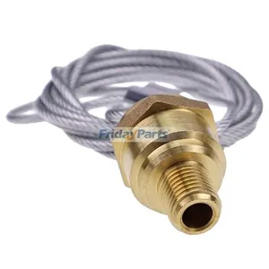 5 Air Tank Drain Valve 159cm 12105 TR12105 N3613AD for Haldex 1/4" NPT Air Brake Reservoir Compressor Semi Truck — 3