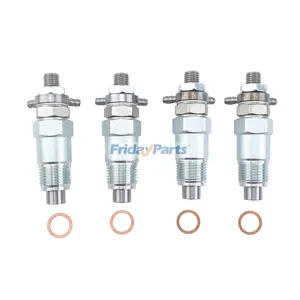4Pcs Fuel Injector 503116 110946A1 1959384C1 for Kubota V1902-B Engine New Holland L555 L455 L553 L454 CASE 1818 1825 Skid Steer Loader