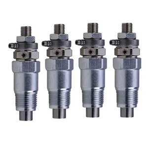 4Pcs Fuel Injector 503116 110946A1 1959384C1 for Kubota V1902-B Engine New Holland L555 L455 L553 L454 CASE 1818 1825 Skid Steer Loader
